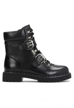 Rabatt 🎉 Kazar Damen TRISH - Cowboy-/Bikerstiefelette - Black 🤩