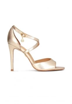 Bester Verkauf 💯 Kazar Damen High Heel 🩴 Sandalette - Gold 👏