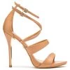 Schlussverkauf 👍 Kazar Damen High Heel 🩴 Sandalette - Beige 🔥