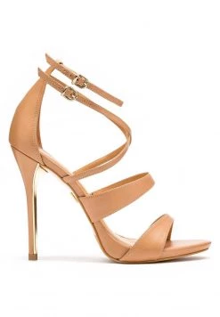 Schlussverkauf 👍 Kazar Damen High Heel 🩴 Sandalette - Beige 🔥