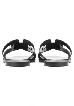 Bestes Angebot ⭐ Kazar Damen TASMANIA - Pantolette Flach - Black 🔔 -Kazar Verkaufsgeschäft acc90fb7611841e3a6faad7772f37425