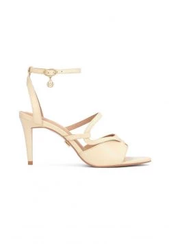 Top 10 👏 Kazar Damen SANDY - BROWN WITH A STRAP WRAPPED AROUND THE FO - High Heel 🩴 Sandalette - Yellow 🎉