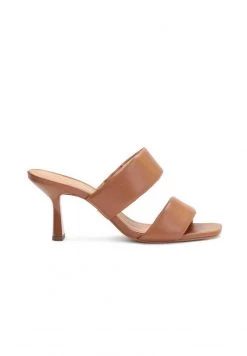 Brandneu ⭐ Kazar Damen ROSALYN WITH SOFT STRAPS - Pantolette Hoch - Light Brown 👏