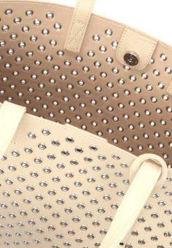 Aktion 🥰 Kazar Damen STROOMI NA RAMIĘ Z METALOWYMI OCZKAMI - Kosmetiktasche - Beige 👏 -Kazar Verkaufsgeschäft b2bf4c64e4964e82ba6ebbc848c74ef8