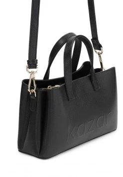Neu ✨ Kazar Damen JUDIT UNIWERSALNA Z RĄCZKAMI I DŁUGIM PASKIEM - Handtasche - Black 💯 -Kazar Verkaufsgeschäft babc3a0bdb0643c98a5f20e54870f0c0