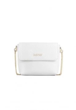 Coupon ⭐ Kazar Damen GAYA - Umhängetasche - White 😍