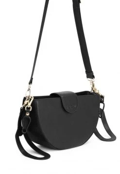 Rabatt ⭐ Kazar Damen WISE CRESCENT-SHAPED WITH CLIP-ON FUNCTION - Umhängetasche - Black 🧨 -Kazar Verkaufsgeschäft c424eba070704693b955cc1bcb715150