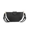 Rabatt ⭐ Kazar Damen WISE CRESCENT-SHAPED WITH CLIP-ON FUNCTION - Umhängetasche - Black 🧨