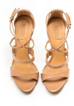 Schlussverkauf 👍 Kazar Damen High Heel 🩴 Sandalette - Beige 🔥 -Kazar Verkaufsgeschäft c4d51b0f4430477d9247f60c98b68153