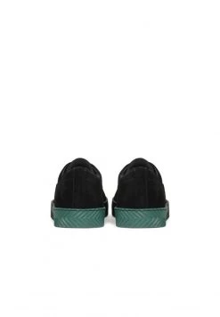 Top 10 ⭐ Kazar Herren LEONID - DARK SUEDE WITH GREEN INSERTS AND A PATTERNED - 👟 Sneaker Low - Black ❤️ -Kazar Verkaufsgeschäft c5727dc7d1bd4f74b417ee8a3e41fc44