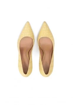 Billig ⭐ Kazar Damen High Heel Pumps - Yellow ⭐ -Kazar Verkaufsgeschäft c7017089c5e44447a7e990bfb67746c1