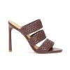 Am billigsten 👏 Kazar CLOTILDE ELEGANT ON A TALL HEEL - Pantolette Hoch - Dark Brown | Damen ❤️