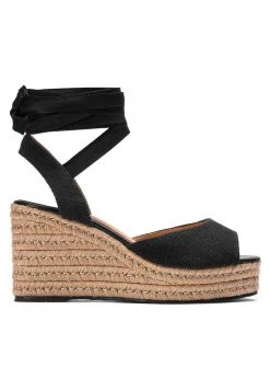 Besorgen ❤️ Kazar Damen Keilsandalette - Black 😀