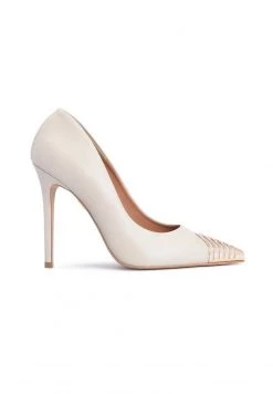 Bestpreis 💯 Kazar Damen RIVIA WITH A METAL TOE - High Heel Pumps - Beige 😀