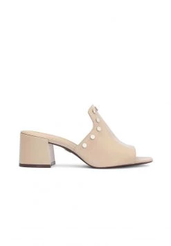 Aktion ⭐ Kazar Damen SAGE - COMFORTABLE WITH RIVE - Pantolette Hoch - Beige 🧨 -Kazar Verkaufsgeschäft cc4f86aa834147a78e80bf22b9c7abd1