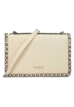 Schlussverkauf 🔔 Kazar AMALIE - Umhängetasche - Beige | Damen 🎉