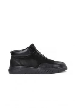 Billig 🔔 Kazar Herren ALVAR - 👟 Sneaker High - Black 😀