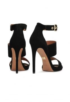 Schlussverkauf ⭐ Kazar Damen VIENNA - High Heel 🩴 Sandalette - Black ⭐ -Kazar Verkaufsgeschäft d649246fa5ae497290fcda4201c483d5