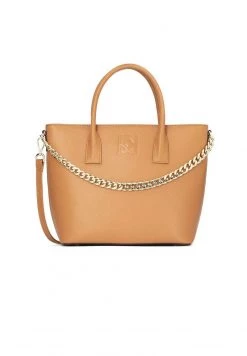Beste Bewertungen von ✨ Kazar Damen FARRAH - WITH A CHAIN - Handtasche - Light Brown 🌟