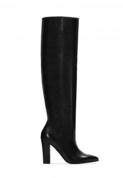 Bester Verkauf 🤩 Kazar Damen NURAN - Overknees - Black ⌛