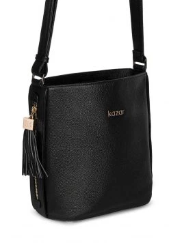 Auslauf 🔔 Kazar Damen NISSI - Handtasche - Black ⌛ -Kazar Verkaufsgeschäft db2c5ace6197464683cc6c4f38576919