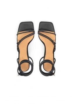 Großhandel ✔️ Kazar Damen ELICIA DECORATIVE KNOTS - High Heel 🩴 Sandalette - Black ⭐ -Kazar Verkaufsgeschäft dd10102ecbe047f594df80b9f582f64c