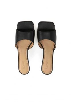 Auslauf 💯 Kazar Damen ELVIRE - Pantolette Hoch - Black 😉 -Kazar Verkaufsgeschäft df7239c19338495bb1d100c27e9328ce