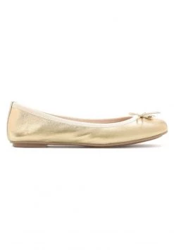 Großhandel 💯 Kazar ZŁOTE - Klassischer Ballerina - Gold | Damen ✨