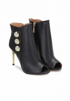 Bestpreis 😉 Kazar Damen MEGAN - High Heel Peeptoe - Black 🤩 -Kazar Verkaufsgeschäft e77f958cd1bc43c1a705b8949219ba2e