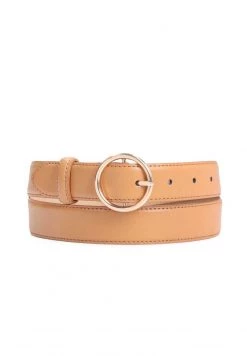 Bestes Angebot 😀 Kazar Damen ELEGANT WITH A ROUND BUCKLE - Gürtel - Light Brown 🥰