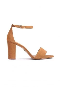 Am billigsten 💯 Kazar Damen RONSE - High Heel 🩴 Sandalette - Light Brown 🧨