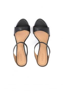 Schlussverkauf 💯 Kazar Damen TERRY - Pantolette Hoch - Black ✔️ -Kazar Verkaufsgeschäft eacc5915359d46acac7450b527a595db