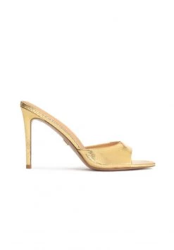 Top 10 ✔️ Kazar Damen AUDE - Pantolette Hoch - Gold 🌟