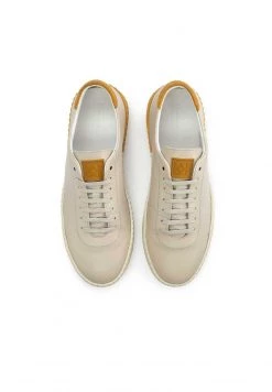 Blitzangebot 🧨 Kazar Herren WITH YELLOW INSERTS - 👟 Sneaker Low - Beige 🔔 -Kazar Verkaufsgeschäft f26f3e51cb064cec809fcc18f99dce07