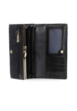 Billig 👍 Kazar Damen Geldbörse - Black 🌟 -Kazar Verkaufsgeschäft fa101e903a3a46df85462f5eb7db092f