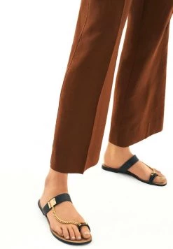 Budget 💯 Kazar Damen PATRICIA - Pantolette Flach - Black 🤩